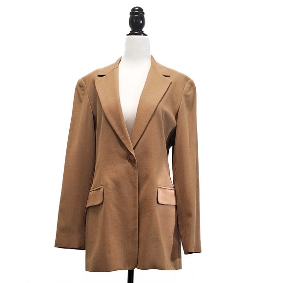 Pure Virgin Wool Women’s Blazer 90's Vintage - Picture 2 of 5